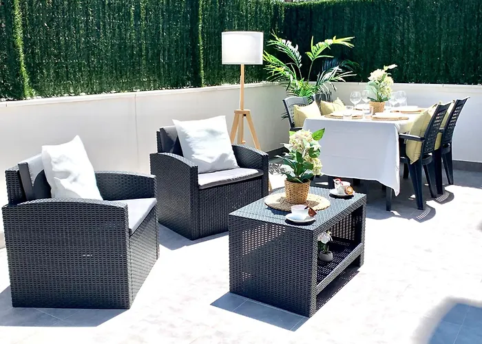 Holidays - Apto A Centrico Terraza Con Garaje Gratis