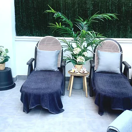 Holidays - Apto A Centrico Terraza Con Garaje Gratis 아파트 *